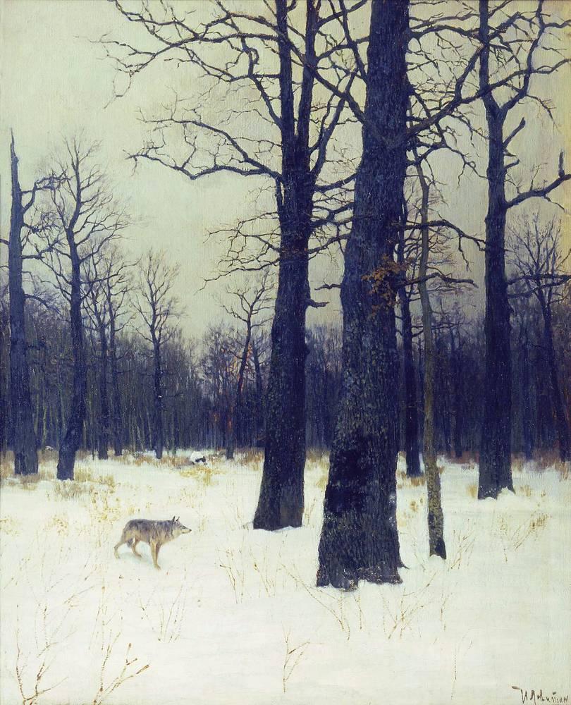 Сочинение по картине И.И. Левитана «Зимой в лесу»