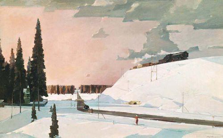 Сочинение по картине Г.Г. Нисского «Февраль. Подмосковье»