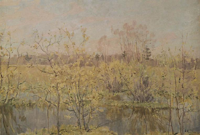 Сочинение по картине М.Н. Ромадина «Первое цветение»