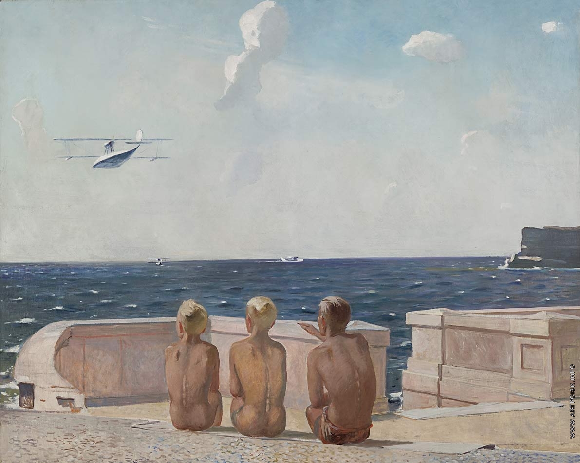 Сочинение по картине А.А. Дейнека «Будущие летчики»