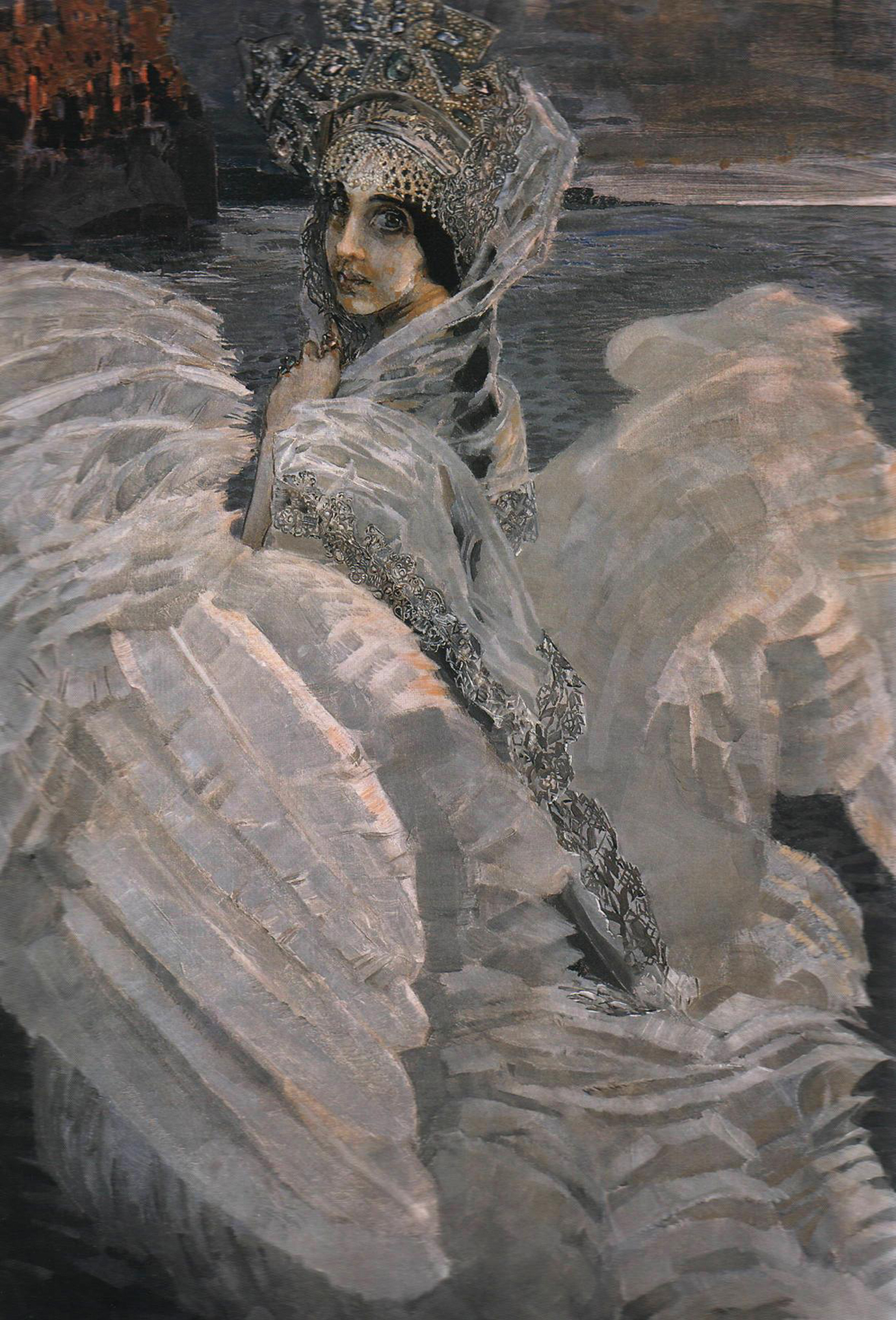 Сочинение по картине М.А. Врубеля «Царевна-Лебедь»